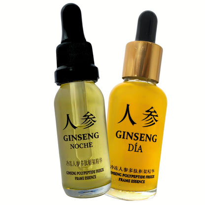 COMBO SERUM GINSENG DIA Y NOCHE ANTIENVEJECIMIENTO